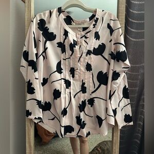 Loft Floral Blouse. Size XS